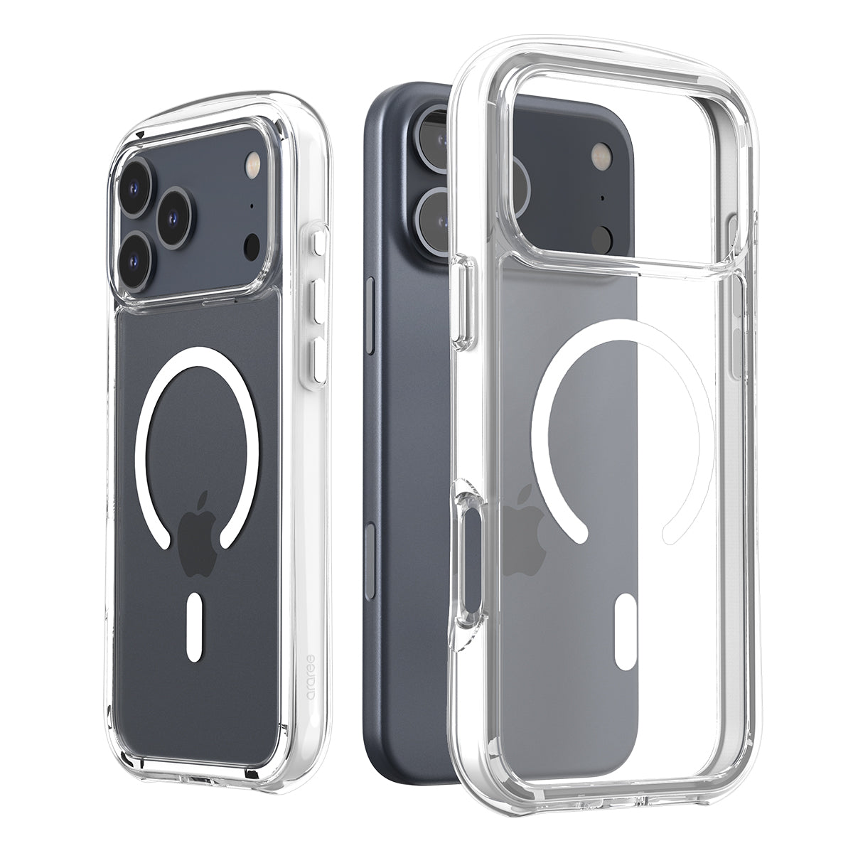 Araree iPhone 17 Pro Max Duple Air Magsafe Case - White Araree iPhone 17 Pro Max Duple Air Magsafe Case - White